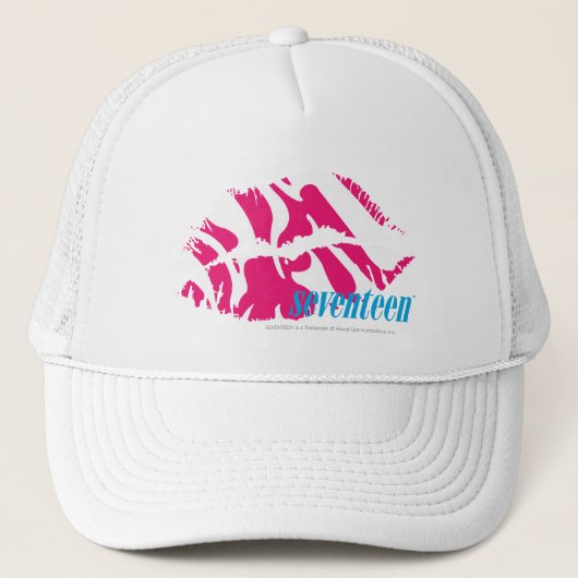 Casquette Zebra Magenta (Devant)