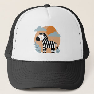Casquette Zèbre Fantaisiste Inspiré du Scandinave