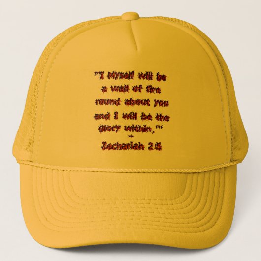 Casquette Zechariah (Devant)