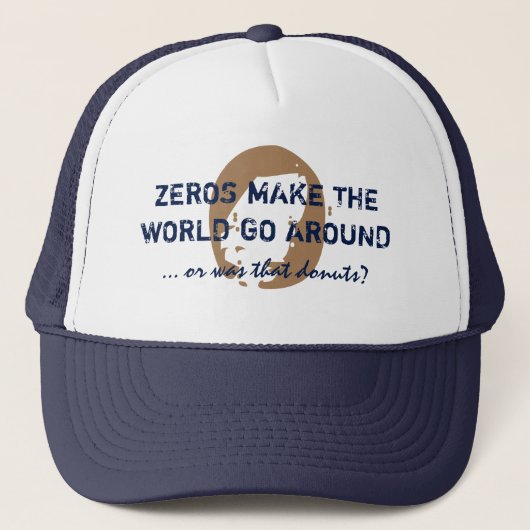Casquette ZEROS et DONUTS (Devant)