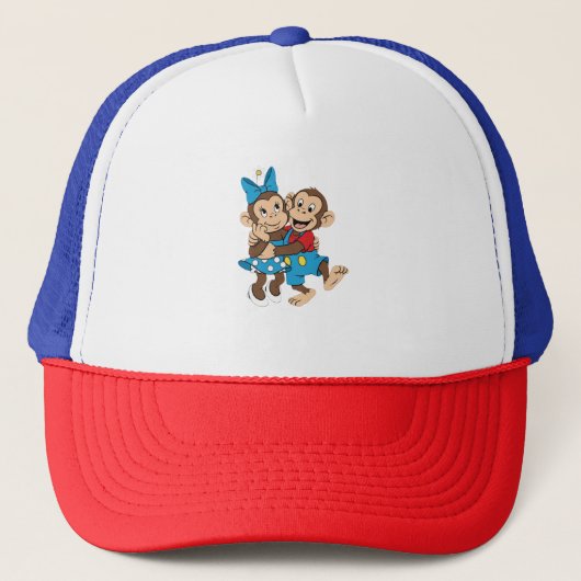 Casquette Zina et Mimo flirtent. (Devant)