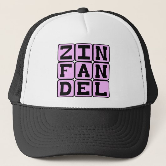 Casquette Zinfandel, Type de vin blanc (Devant)