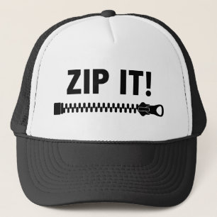 CASQUETTE ZIP IT !