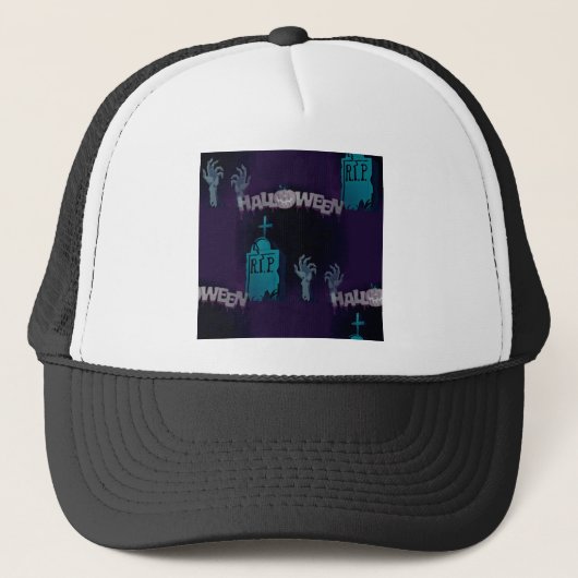 Casquette zombie halloween (Devant)