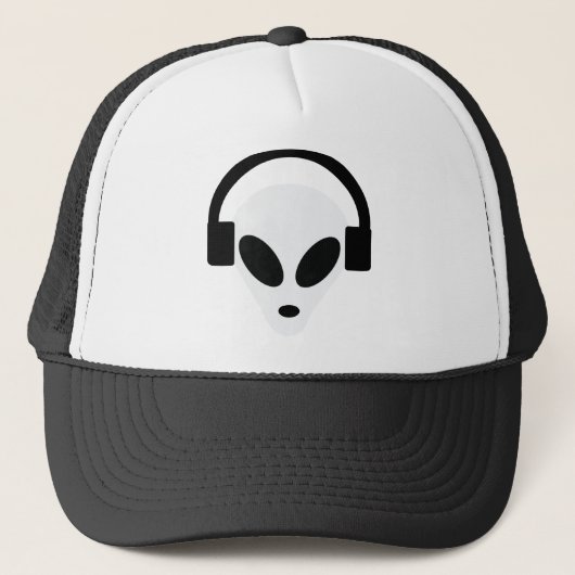 Casquette zone 51 du alien du casque Dj (Devant)