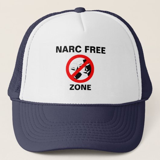 Casquette Zone libre Narcissist/Narc (Devant)