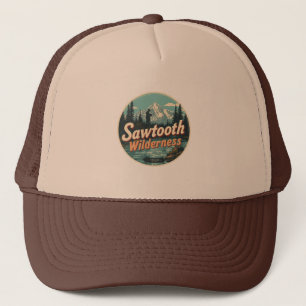 Casquette Zone sauvage de Sawtooth Idaho Montagne Randonnée