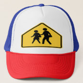 Casquette Zone scolaire (Devant)