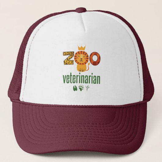Casquette Zoo Veterinarian Large Animal Vet (Devant)