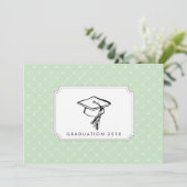 {casquettes à vous} invitation d'obtention du (Debout devant)