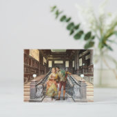 CASQUETTES ! Carte postale pour fêtes annuelles (Debout devant)