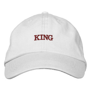 Casquettes Casquette brodés en coton blanc
