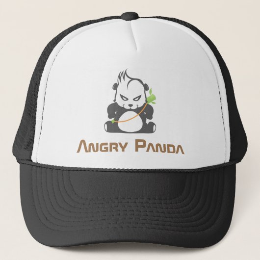 Casquettes de baseball (Angry Panda) (Devant)