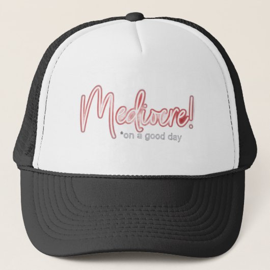 Casquettes de baseball médiocres ! (Devant)