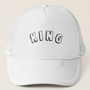 Casquettes de camionneur blanches personnalisées a