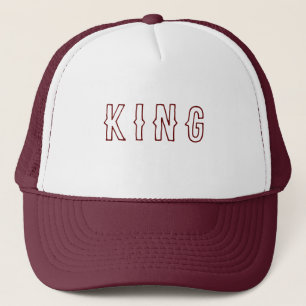 Casquettes de camionneur de couleur bordeaux perso