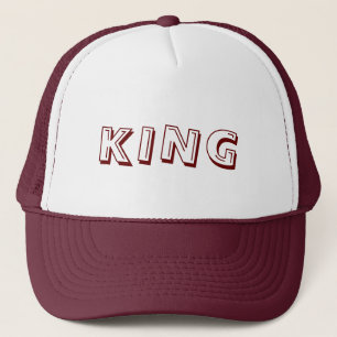 Casquettes de camionneur de couleur bordeaux perso