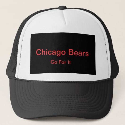 CASQUETTES DE CHICAGO BEARS (Devant)
