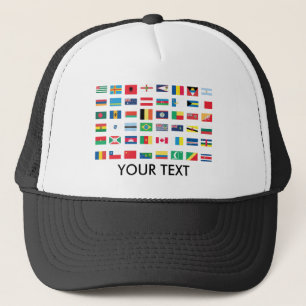 Casquettes de drapeau du monde