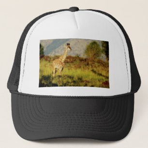 Casquettes de faune de girafe de bébé