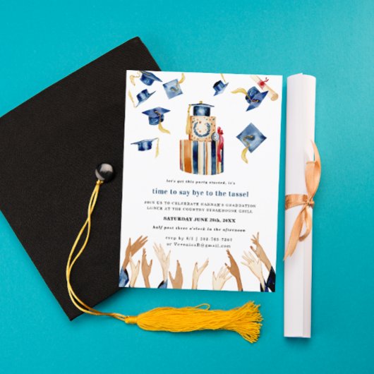 Casquettes de grade | Invitation du Graduation Par