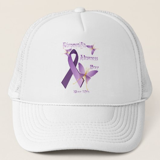 Casquettes de jour de conscience de fibromyalgie (Devant)