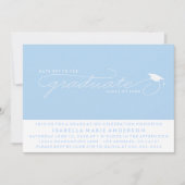 CASQUETTES DE L'ENTRÉE AU DIPLÔME | INVITATION À L (Devant)