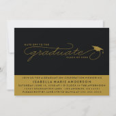 CASQUETTES DE L'ENTRÉE AU DIPLÔME | INVITATION À L (Devant)