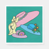 Casquettes de Pâques pour les serviettes en papier (Devant)