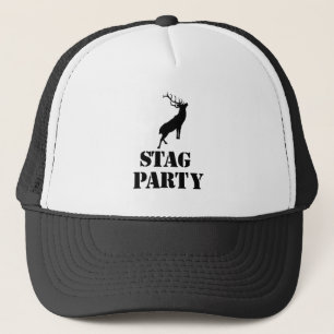 Casquettes "de partie de mâle". Conception de mâle