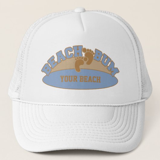 Casquettes de plage personnalisés - choisissez la (Devant)