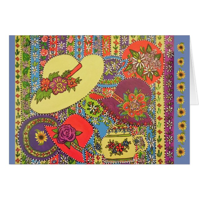 Casquettes de temps de thé (Devant horizontal)