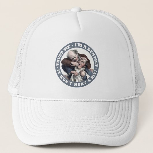 Casquettes d'humour de DENTISTE (Devant)