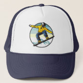 Casquettes DU SNOWBOARDER (Devant)