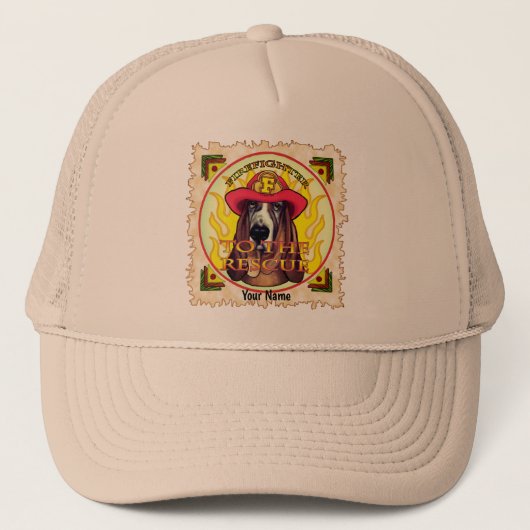 Casquettes d'un pompier à chiens (Devant)