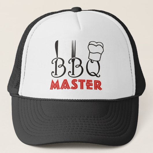 Casquettes maîtres du barbecue (Devant)