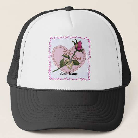 Casquettes mariages Vrai Amour (Devant)