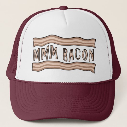 casquettes mmm Bacon (Devant)