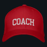 Casquettes réglables de broderie de sports de<br><div class="desc">Casquettes réglables de broderie de sports de casquette fait sur commande d'ENTRAÎNEUR. Idée mignonne de cadeau d'anniversaire pour le joueur, l'équipe, l'entraîneur, le papa, la maman ou le High School Coach. Approprié aux femmes et aux enfants des hommes (garçons et filles). La protection de Sun pour donner des leçons particulières...</div>