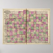 Cass County en Miami County Poster (Voorkant)