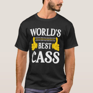 Cass Persoonlijke Naam Grappige Voornaam Wereld's T-shirt