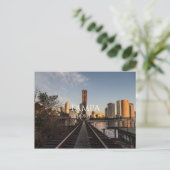 Cass Street Drawbridge Briefkaart (Staand voorkant)