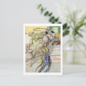 Cassandra de cicada heeft een lichte detectietest briefkaart (Staand voorkant)