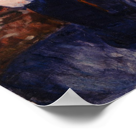 Cassat - moeder en kind poster (Hoek)