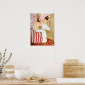 Cassatt - Coiffure Poster (Keuken)