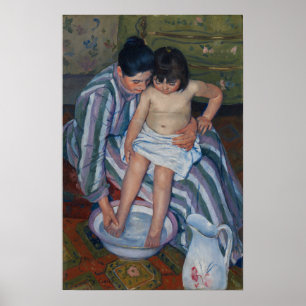 Cassatt - Kinderdoek Poster