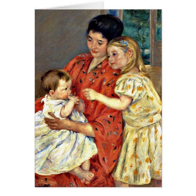 Cassatt - Mère et Sara Admiring the Baby-1901.j (Devant)