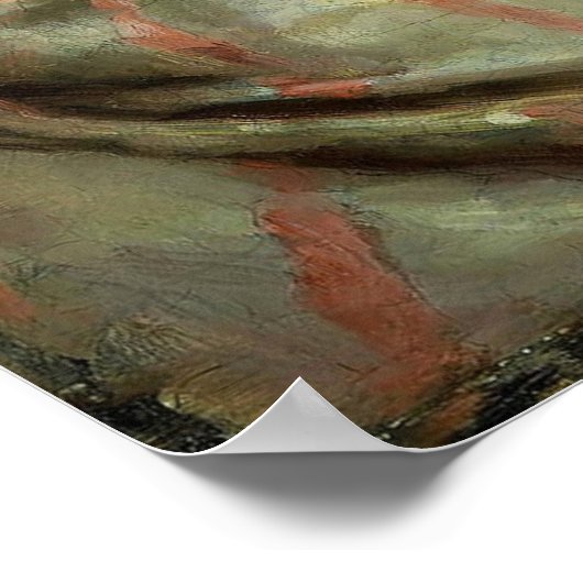 Cassatt - mevrouw Duffee zit in het zacht lezen Poster (Hoek)