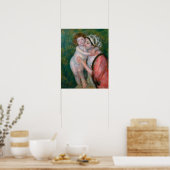 Cassatt - Moeder en Kind Poster (Keuken)
