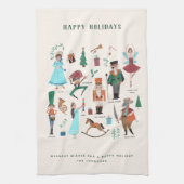 Casse-bec | Noël | Serviette de cuisine (Vertical)